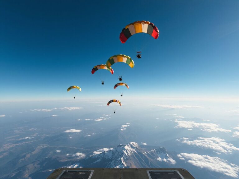 skydiving adrenaline rush, extreme sports