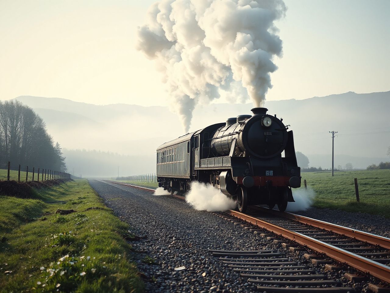 steam train train, rail travel