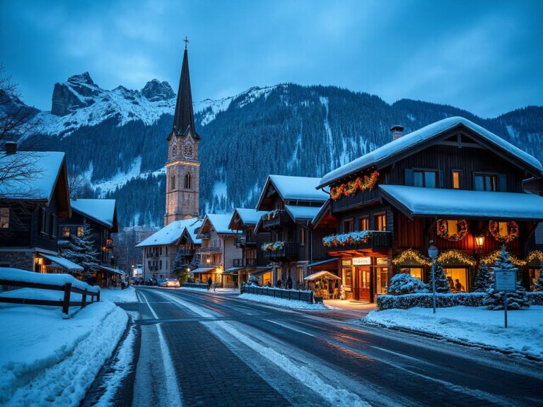 switzerland christmas town, europe travel