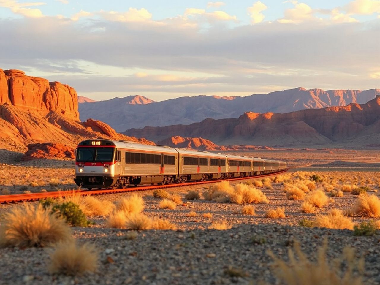 train from nyc to las vegas, rail travel
