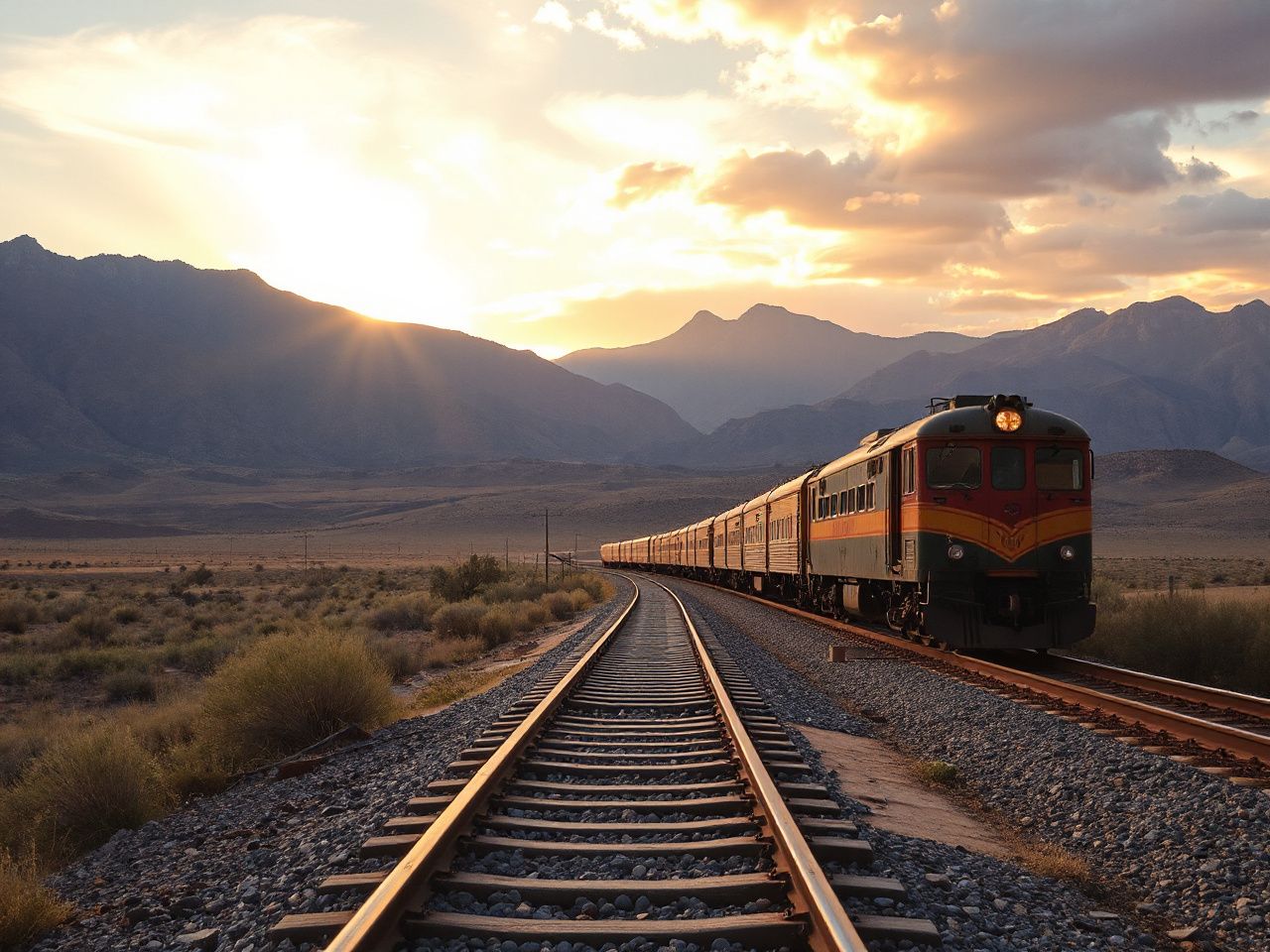 transcontinental railroad, rail travel