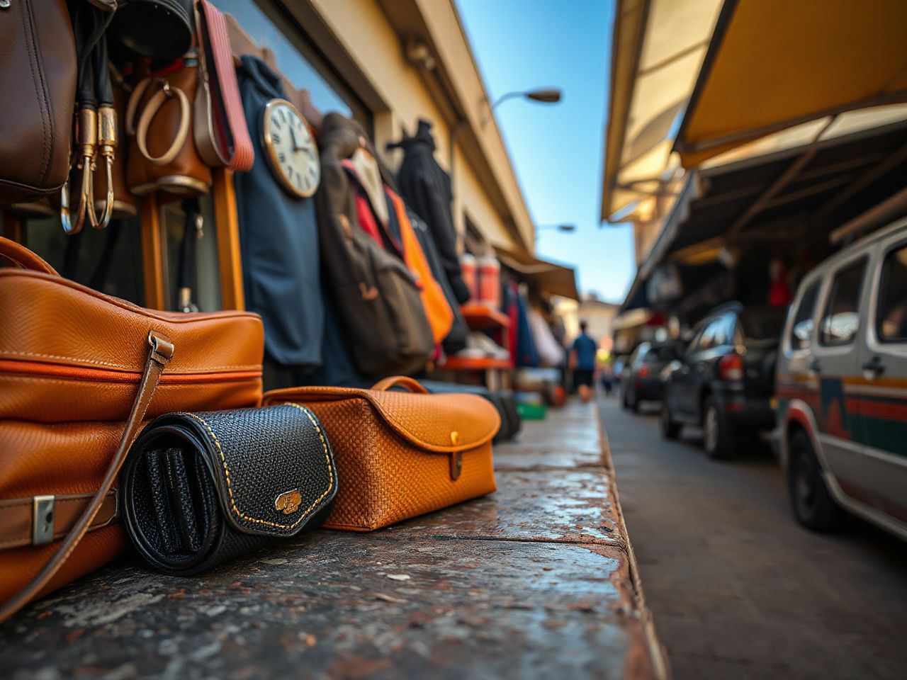 travel accessories store - detailed view
