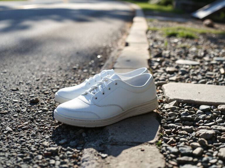 white shoes non slip, travel gear