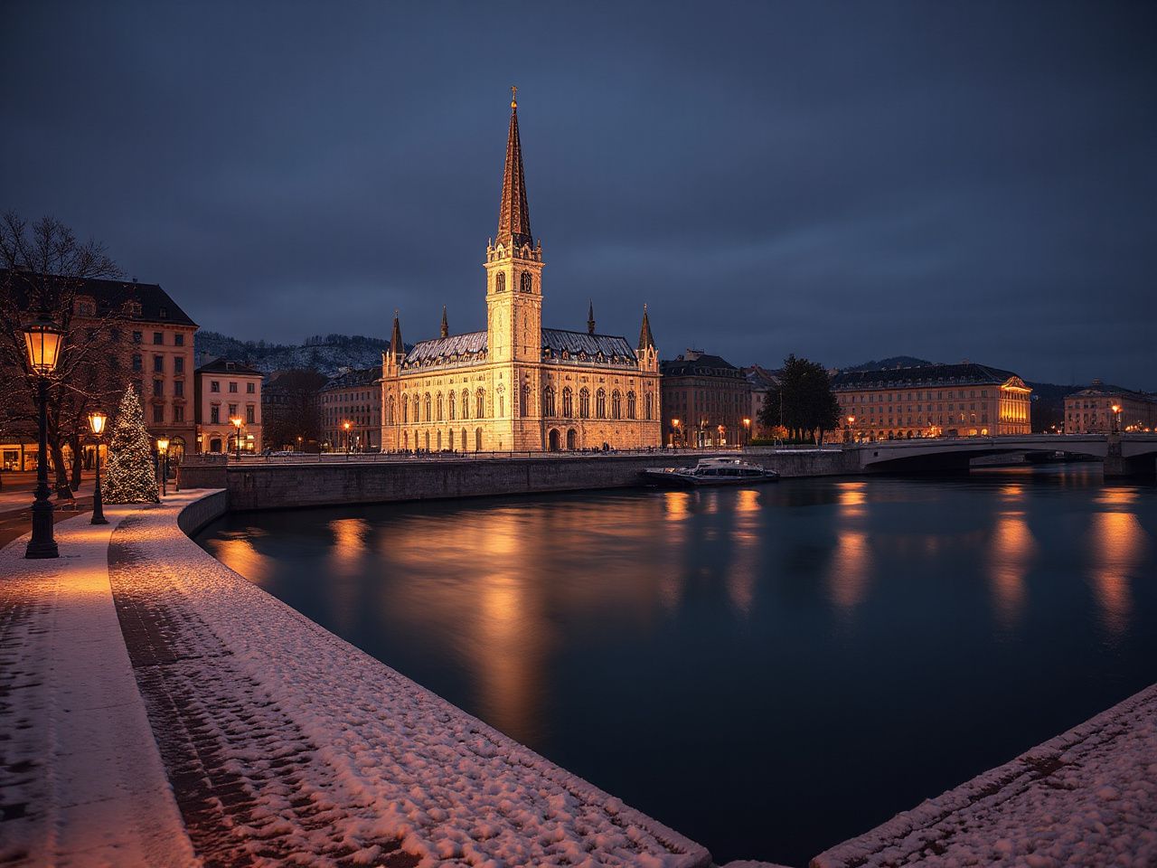 zurich switzerland in december, europe travel