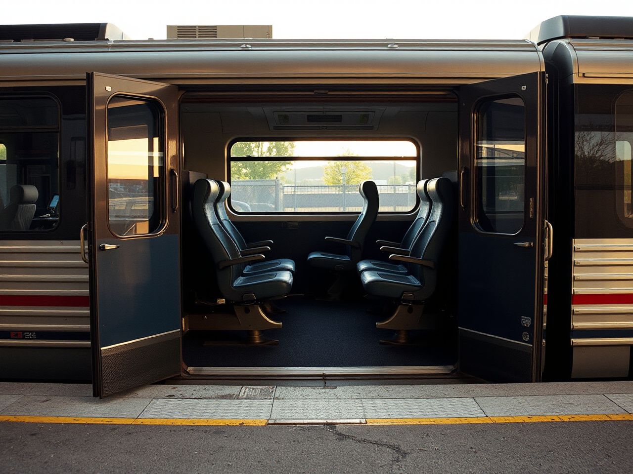 amtrak coach seats - step by step