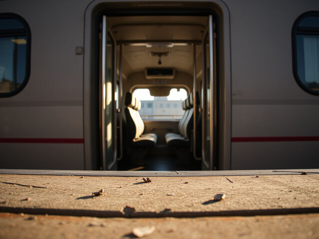 amtrak coach seats - detailed view