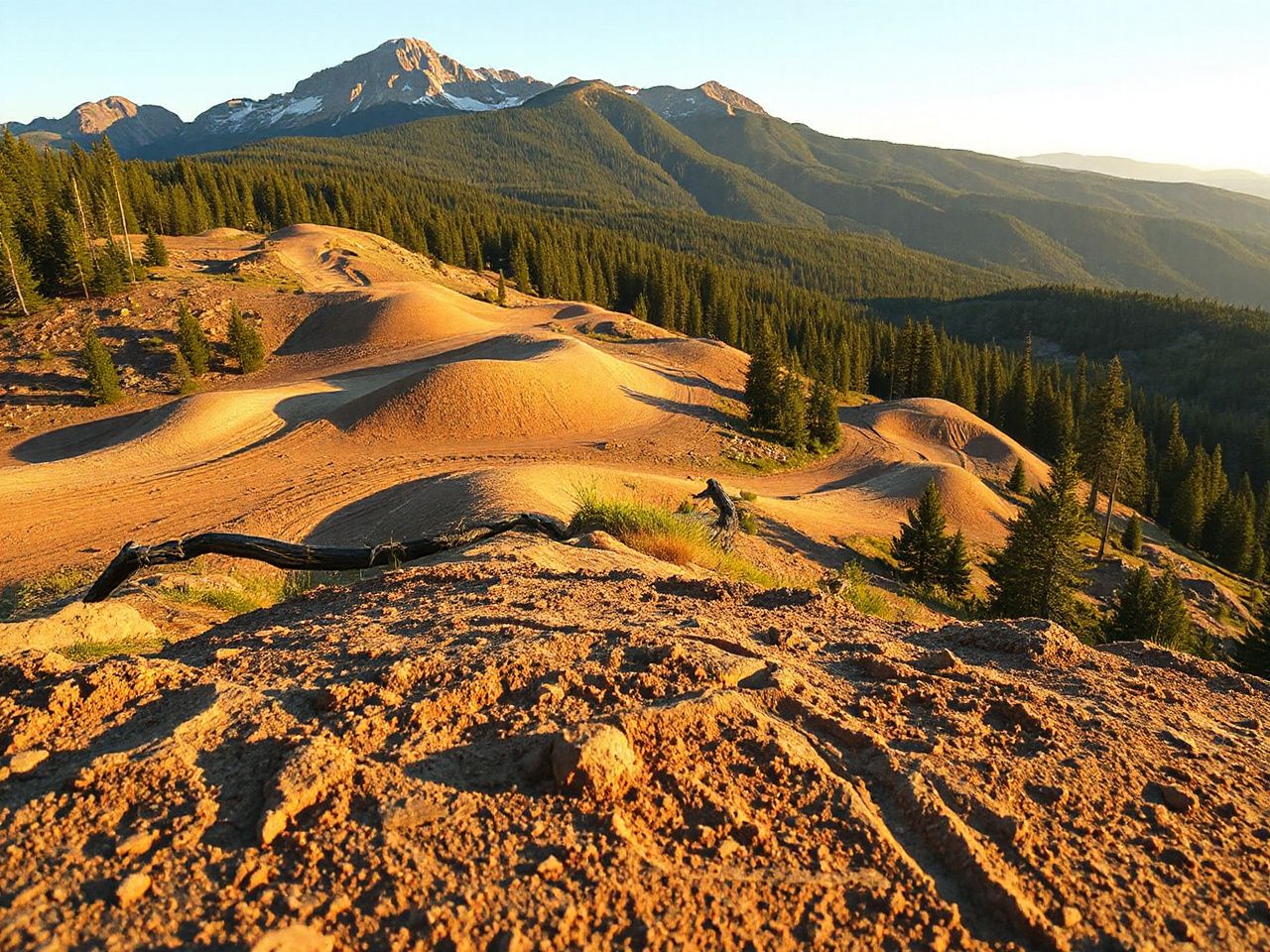 mountain bike parks in  us - detailed view