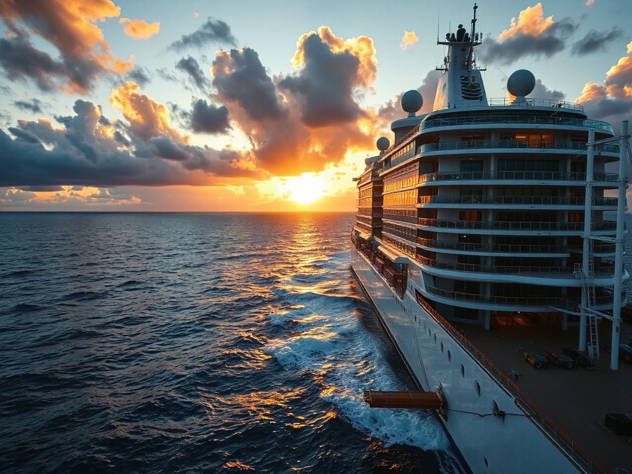 biggest luxury cruise ship - step by step
